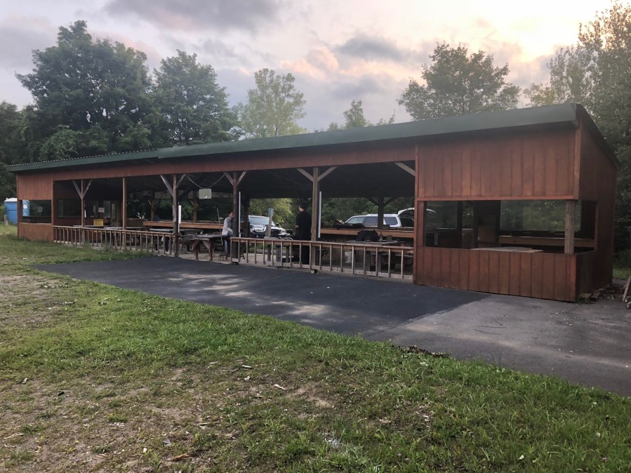 covered shoot stations